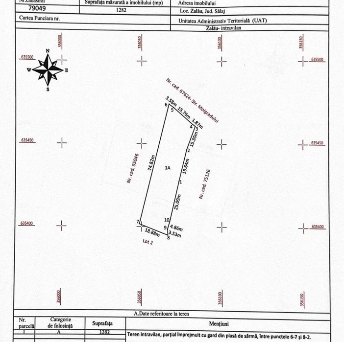 Vand teren intravilan