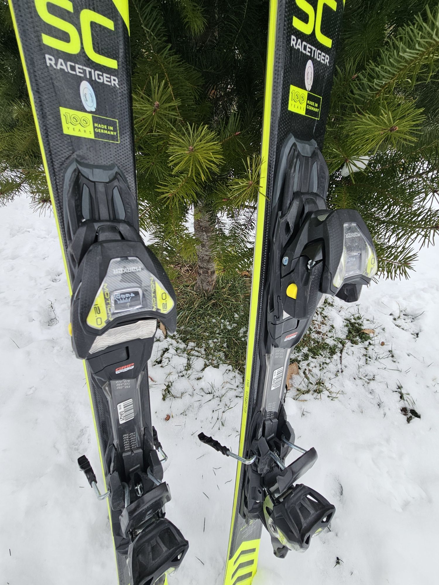 Нови ски Volkl Racetiger SC 158см модел2024
