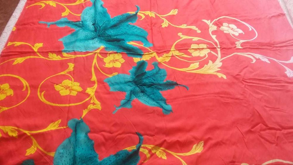 ткань( отрез) штапель вискоза хлопок