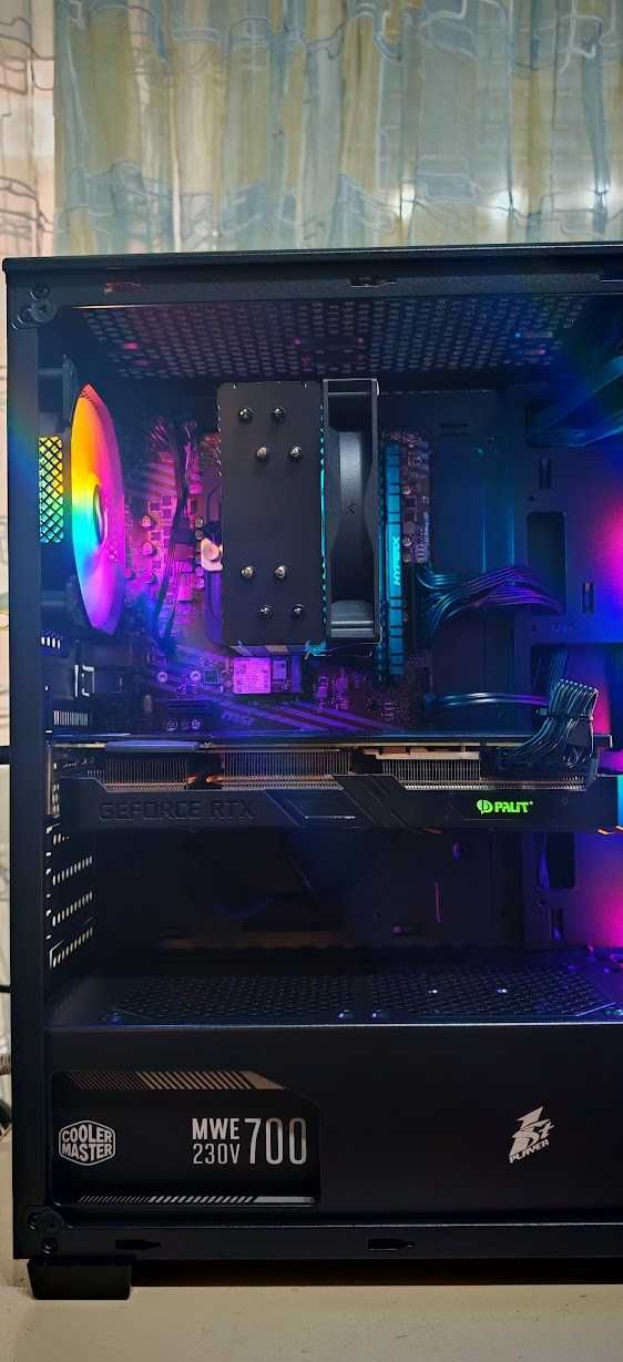 Геймърско PC Ryzen 5 5600/32Gb/512GB SSD + 2TB HDD/RTX 2070 Super/Гарц
