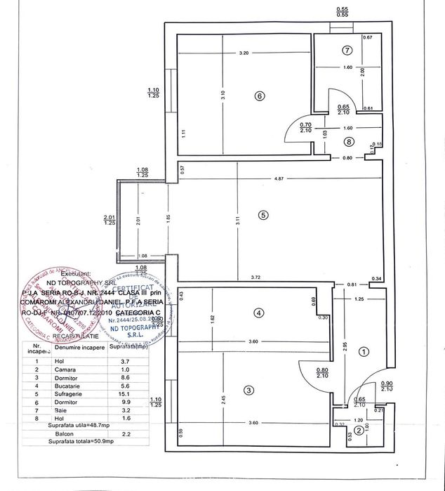 Apartament 3 camere Craiovita Noua