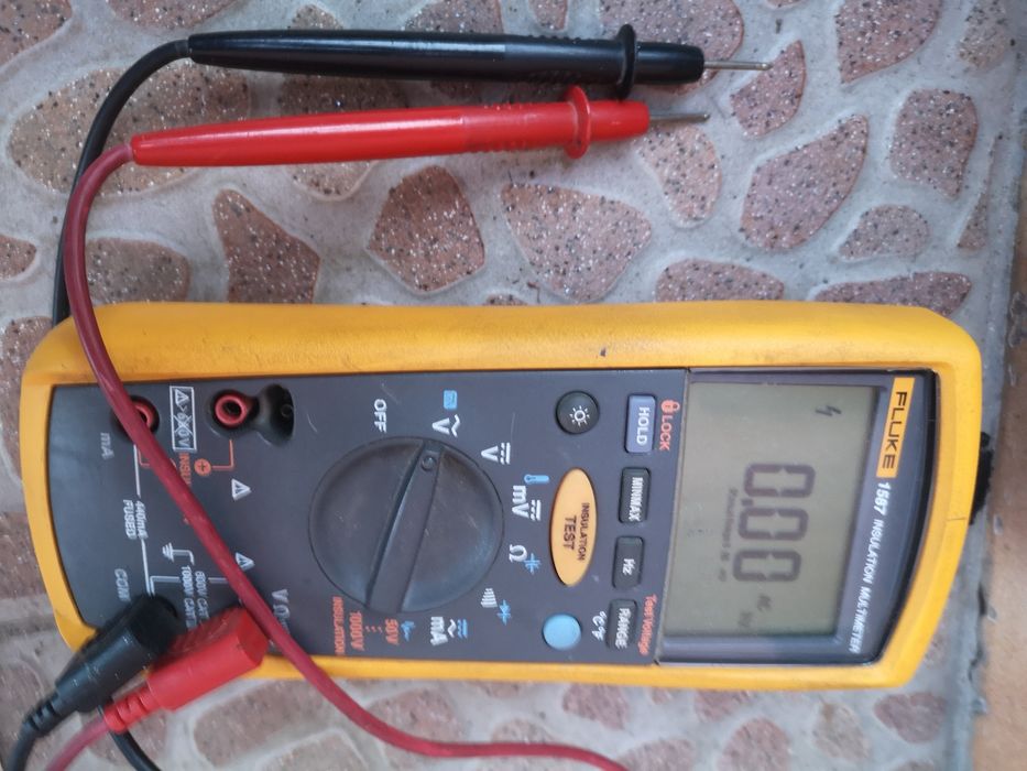 Fluke 1587 Дигитален Тестер Мултицет измерване Изолация Клещи Крипване