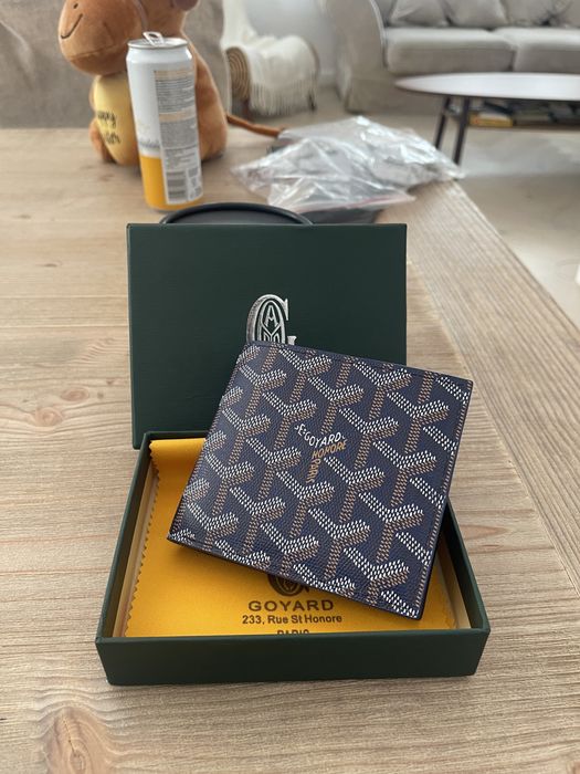 Portofel Goyard nou albastru