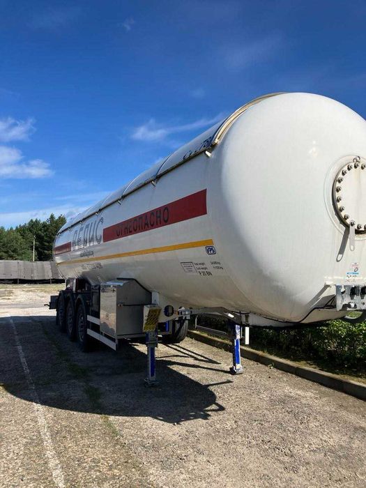 Газовоз, полуприцеп. цистерна