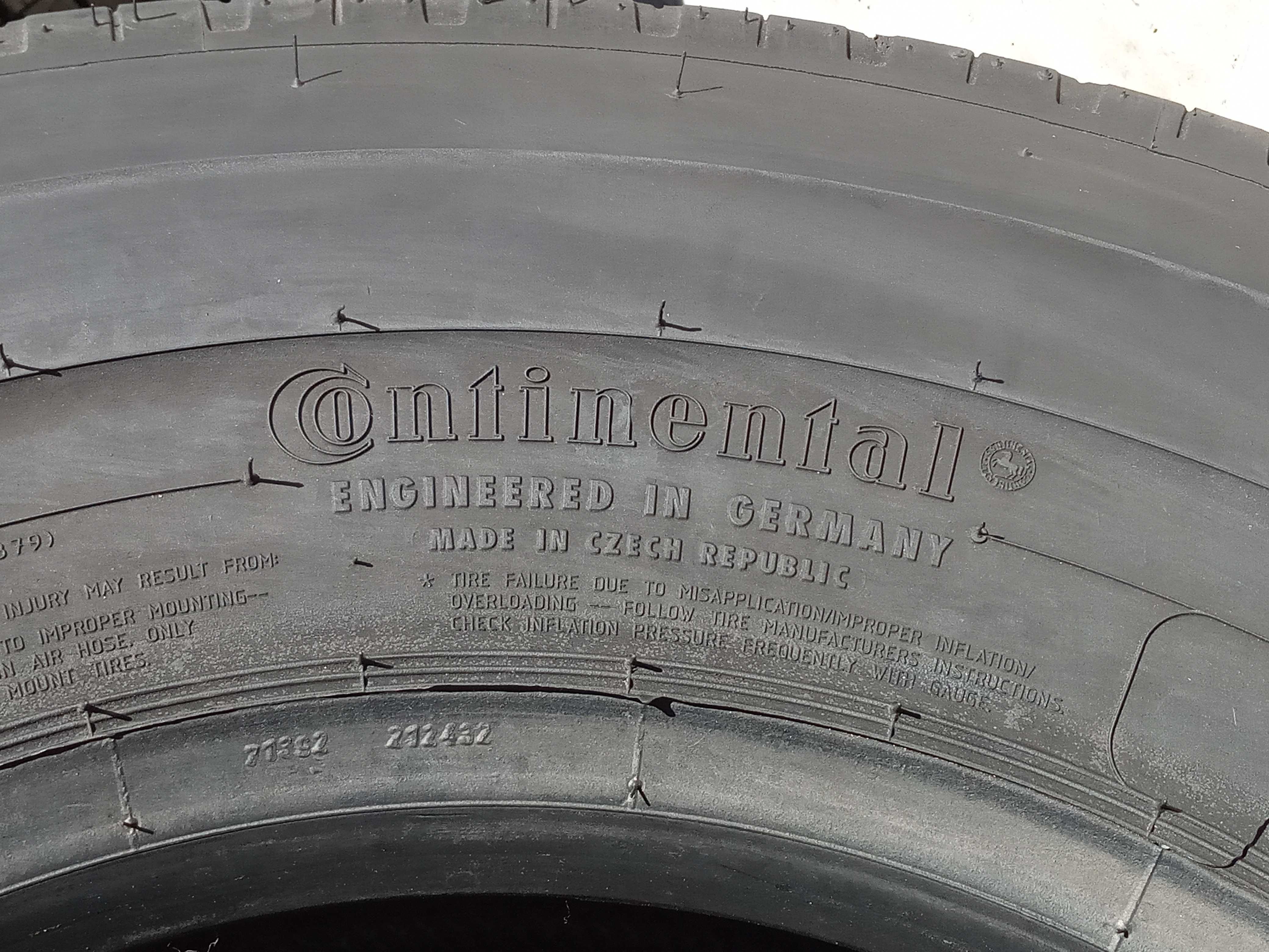 1 Тежкотоварна гума 10R17.5 Continental LSR1 134/132L 390лв. с ДДС
