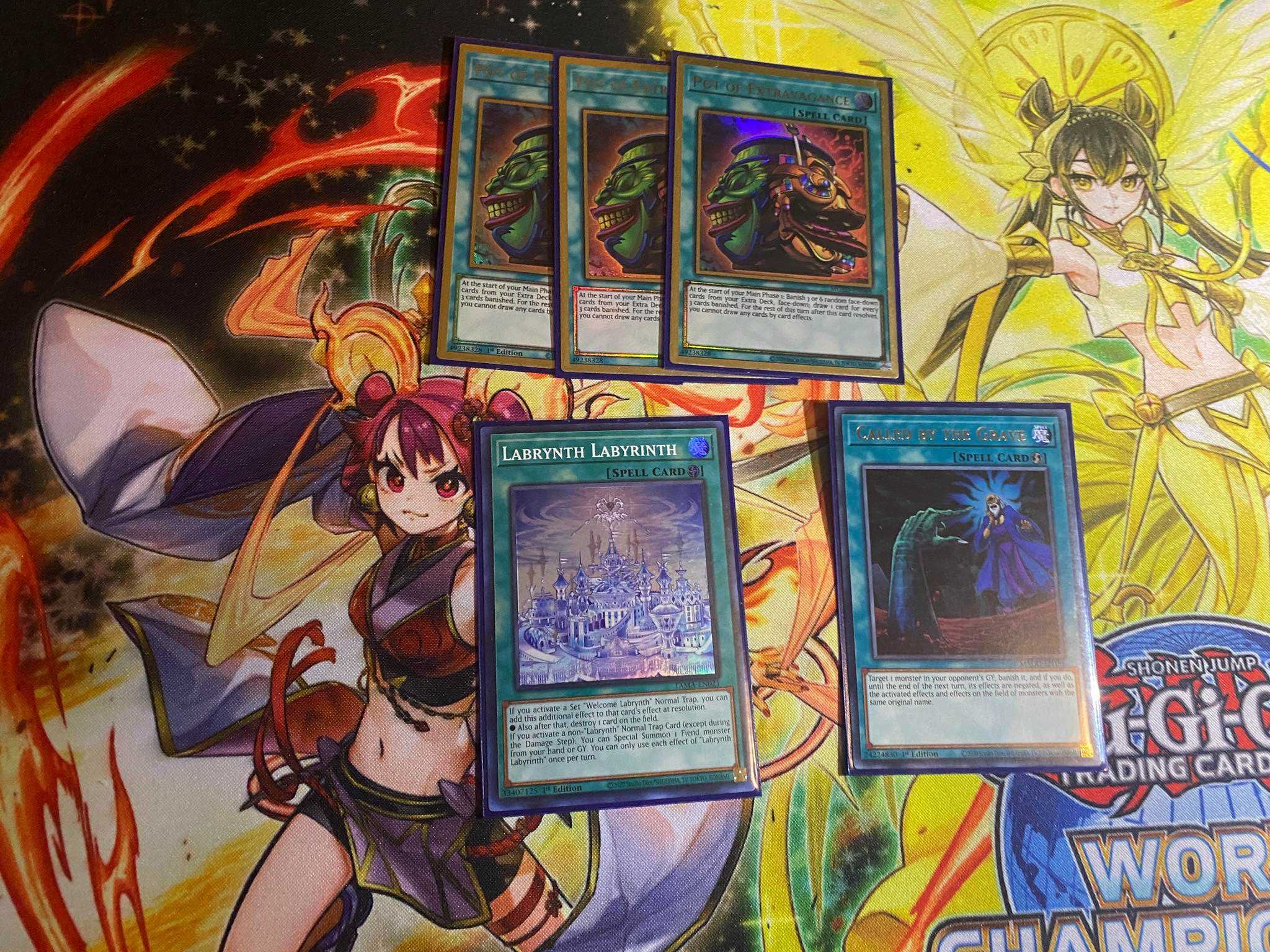 Yu - Gi - Oh Labrynth deck + Extra + Side deck