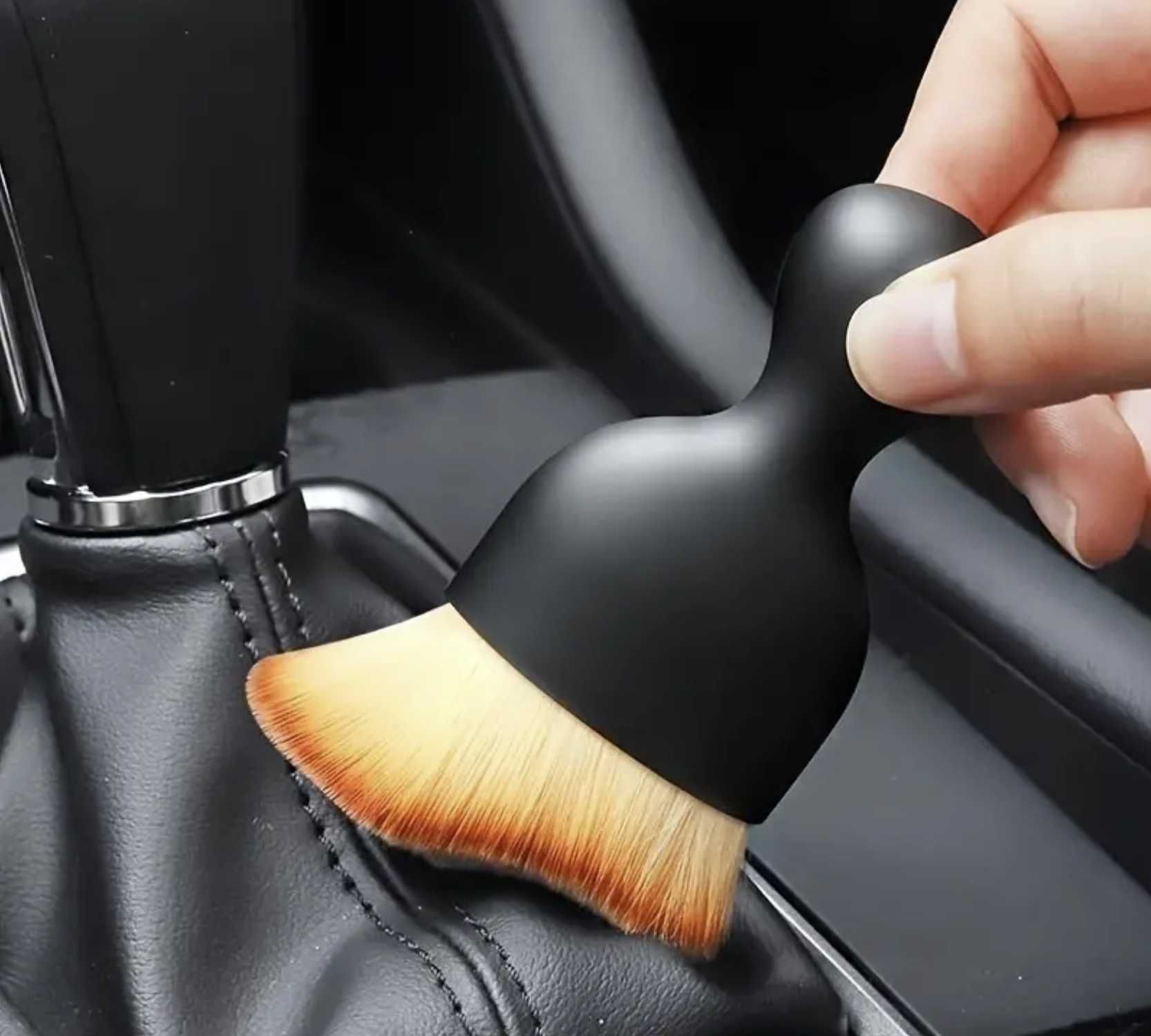 Pensula cu peri moi - pentru Detailing interior auto - nu zgarie