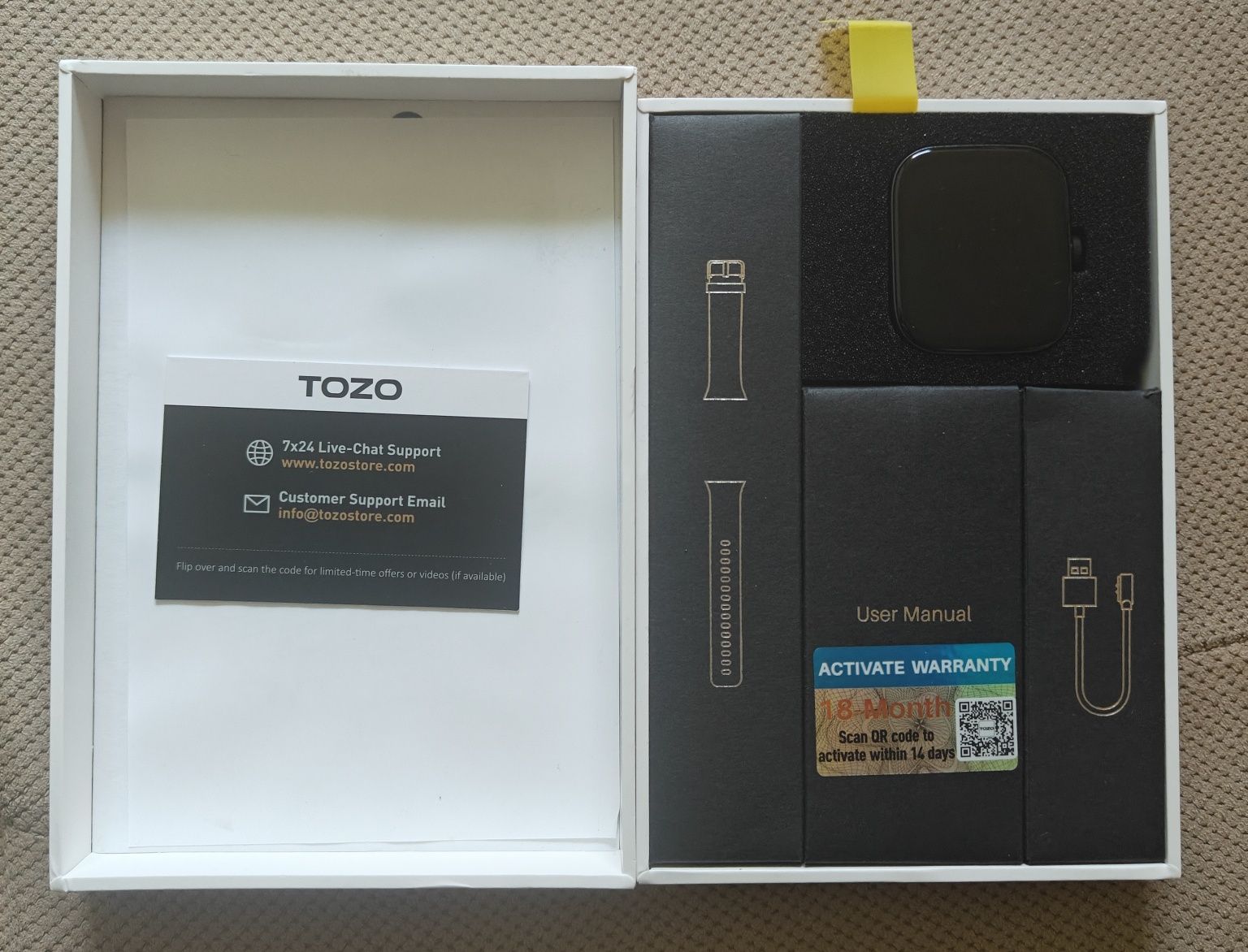 Smart watch Tozo s7