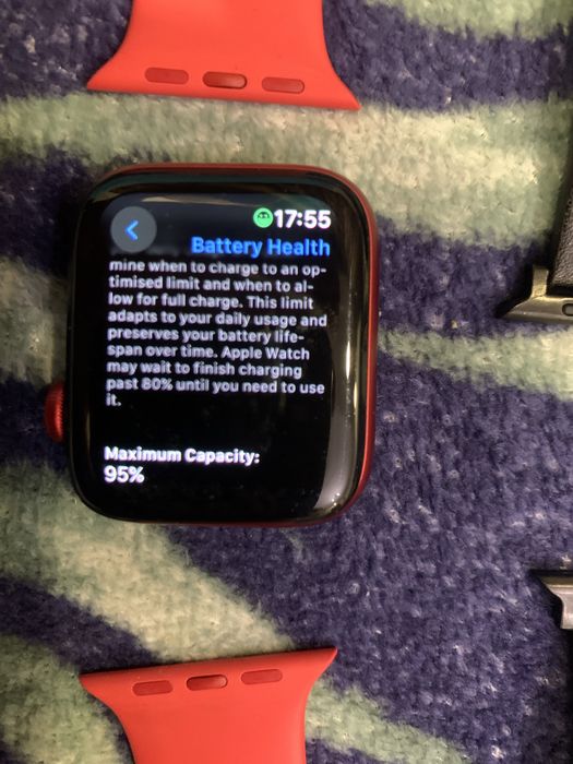 Apple watch series 6 - 44mm RED product GPS