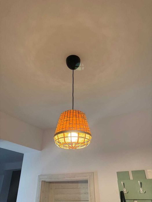 2 Lustre suspendate bambus