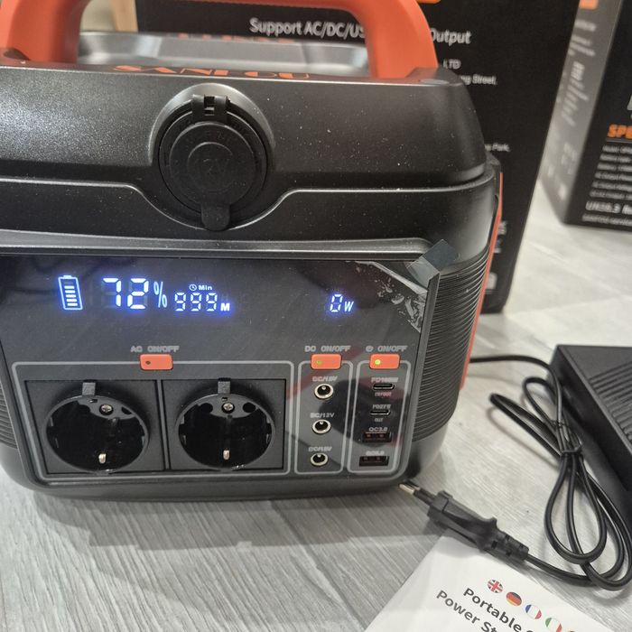 Мощна Преносима електроцентрала с голям капацитет , 576Wh/160000mAh