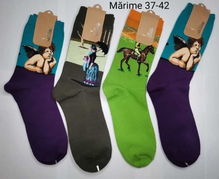 Sosete ciorapi lungi bumbac unisex dama barbati Cadou Craciun
Cadou Cr