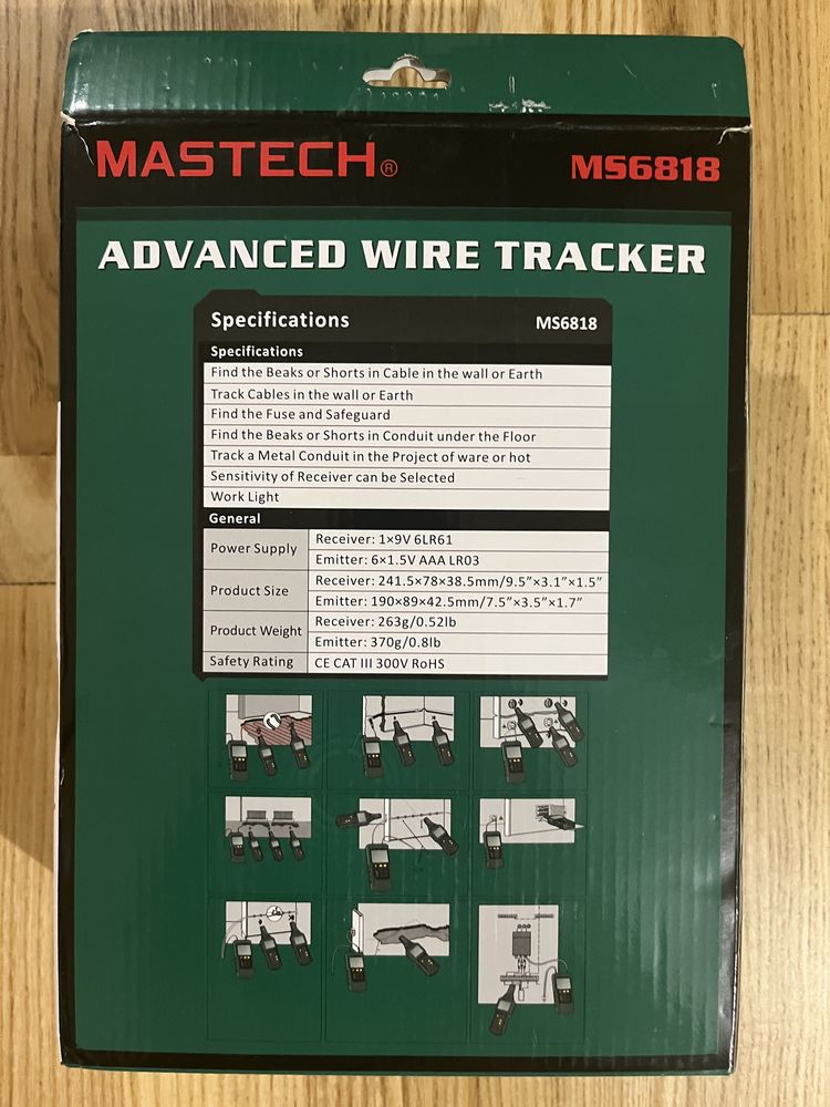 MASTECH MS6818 Advanced Wire Tracker.
