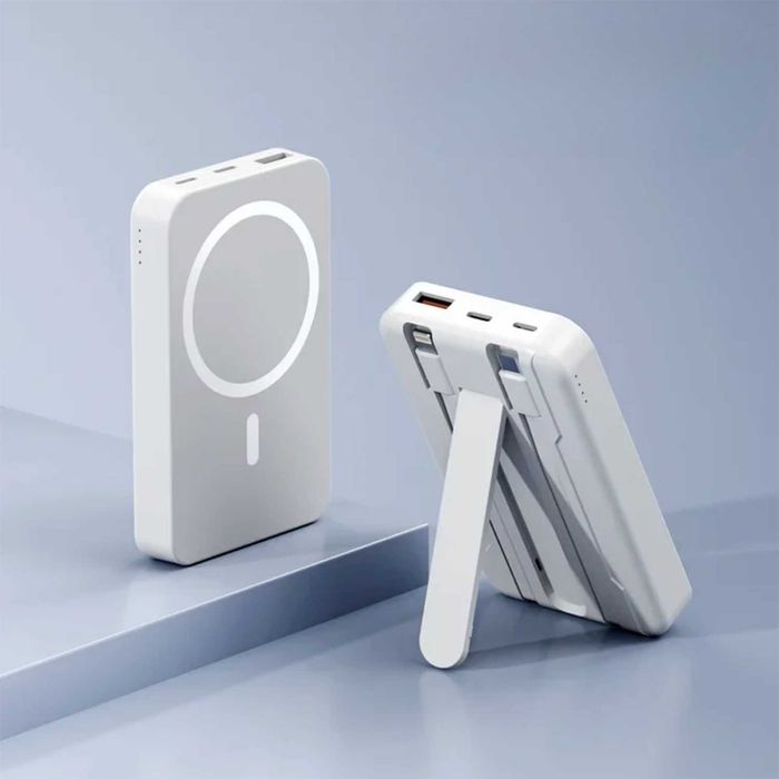 5 в 1 PowerBank Pro | Бял, Син, Бежев