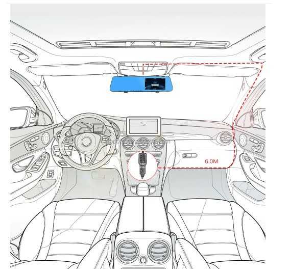 Dvr auto, camera fat spate auto cu inregistrare