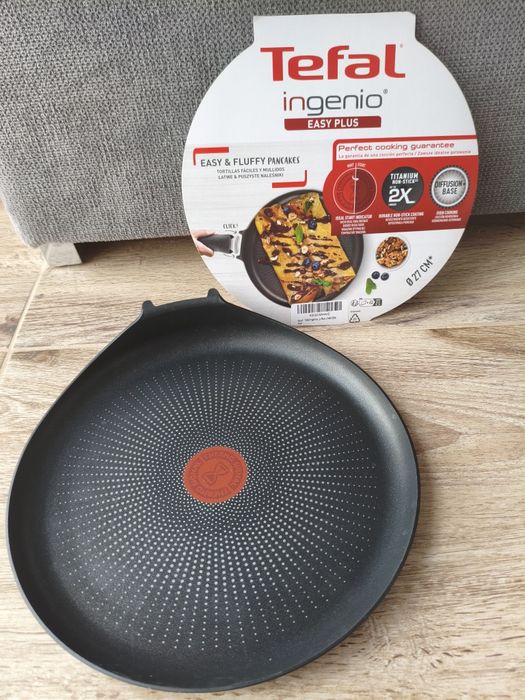 Tefal Ingenio Easy Plus L1461004 – Tigaie pentru clătite 27 cm, Non-St