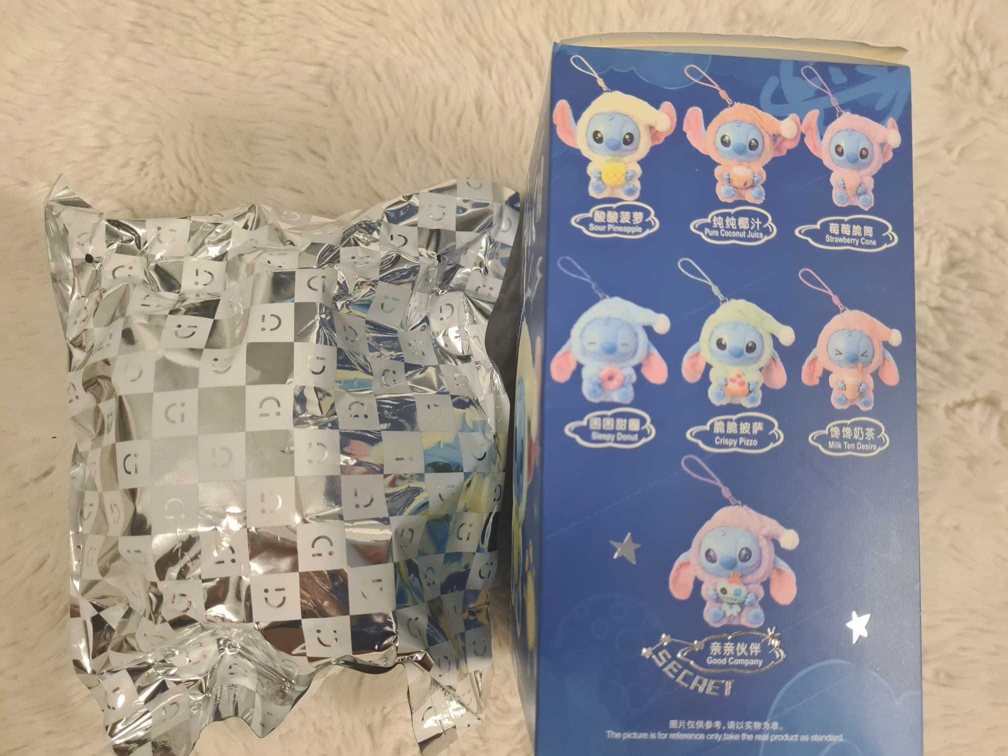 Jucarie de Plus, Mistery box Stitch colectia Miniso, NOU, Sigilat