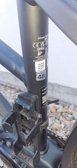 Bicicleta electrica Winora Yucatan 10 Yamaha