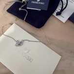 Lantisor/Colier Swarovski Blue Premium