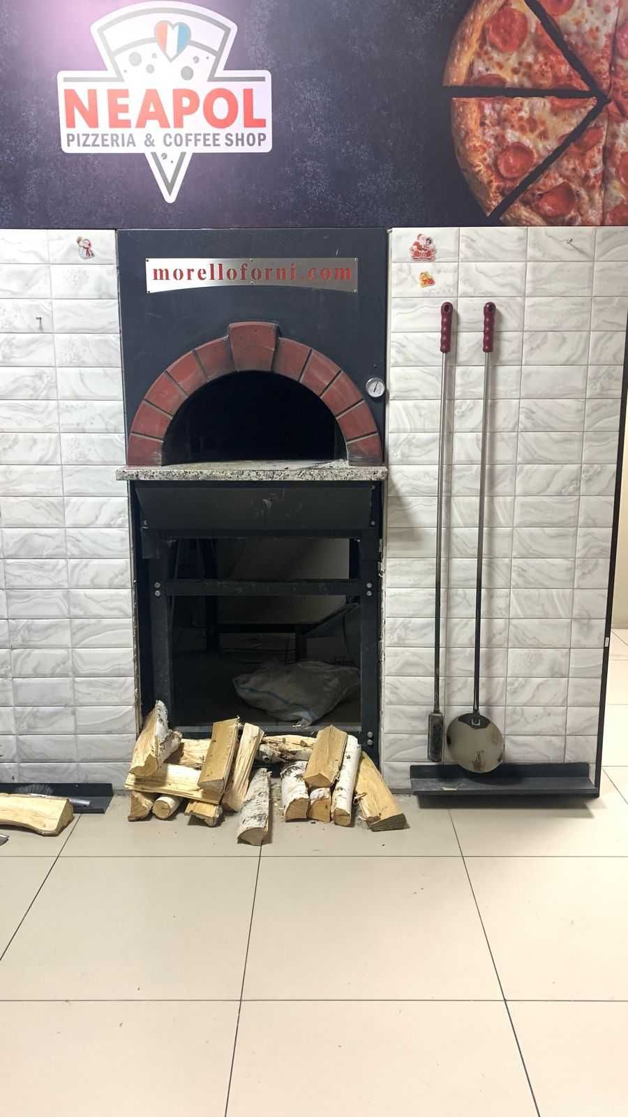 Импортная Итальянская дровянная печь Morello Forni (оригинальная)