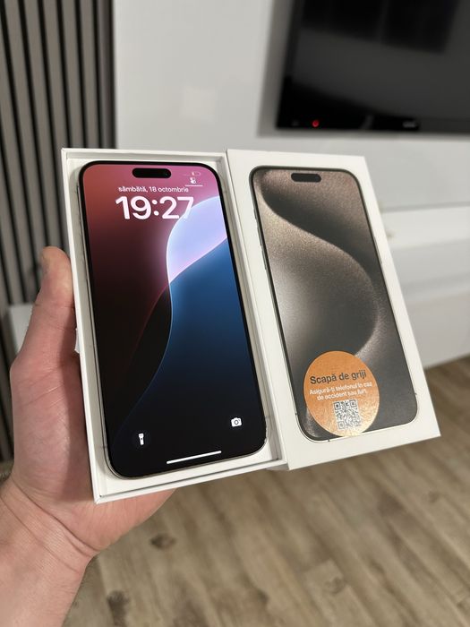 iPhone 15 Pro Max Natural Titanium