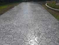 Beton amprentat si elicopterizat