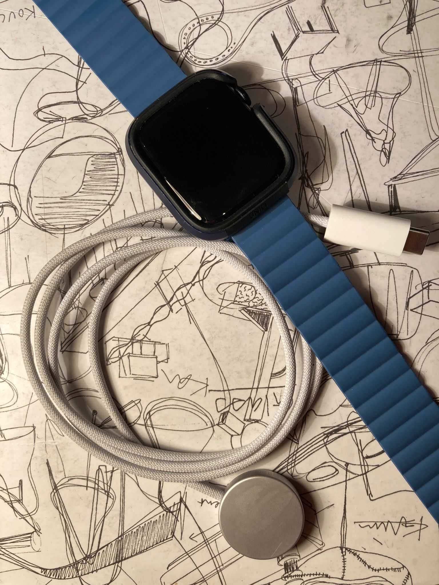 Apple Watch Series 7 GPS+Cellular in stare PERFECTA