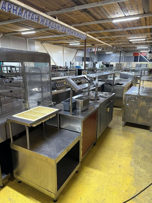 Линия раздачи, компотница, салатница, оборудование