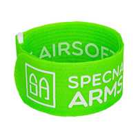 Airsoft Banderola Brat Team-Armband 50cm Velcro Verde Specna Arms