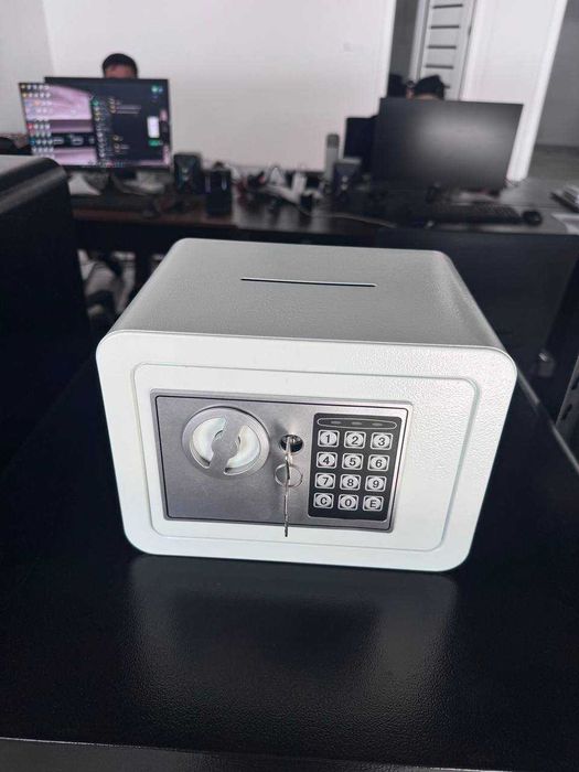Мини сейф для подарка/ с монетоприемником или без/ сейф с паролем