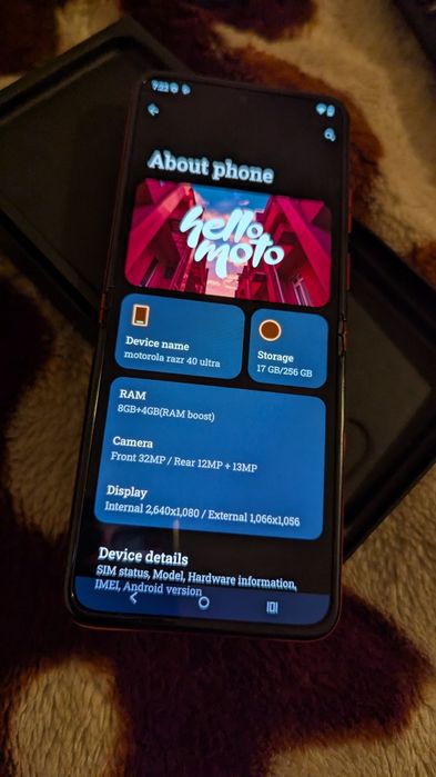 Motorola Razr 40 ultra 256gb/12gb
