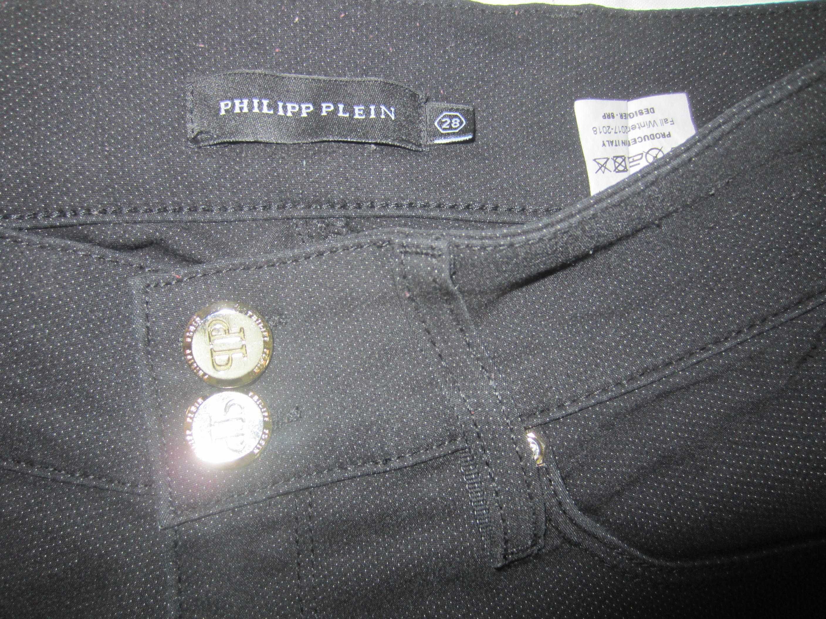 Pantalon Philip Plein,mas. 28, usor skinny, stare f.buna- ca noi