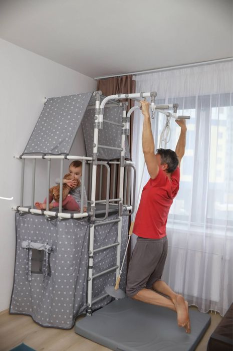 Шведская стенка Indigo Pastel (ТОП) российская