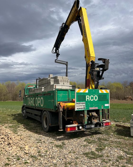 Man 18.264 cu macara Palfingher