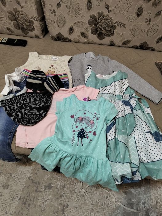 Пакет вещей на девочку