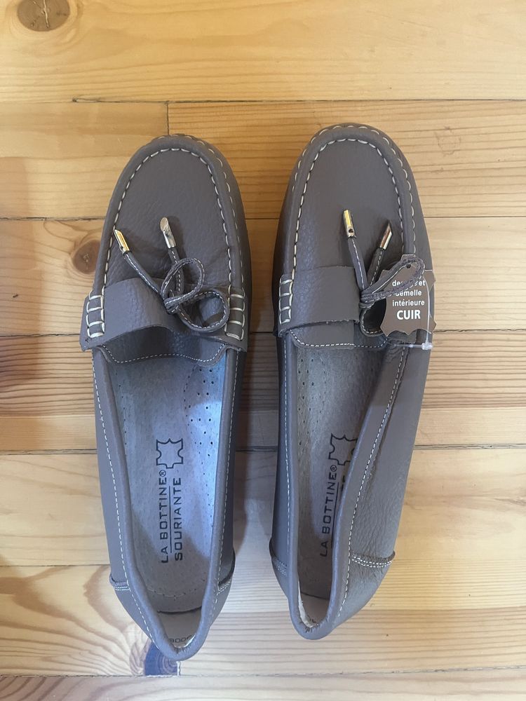 Чисто нови дамски мокасини La Bottine Souriante size 40