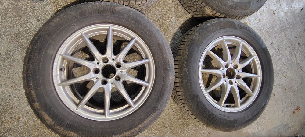 Джанти със зимни гуми за мерцедес