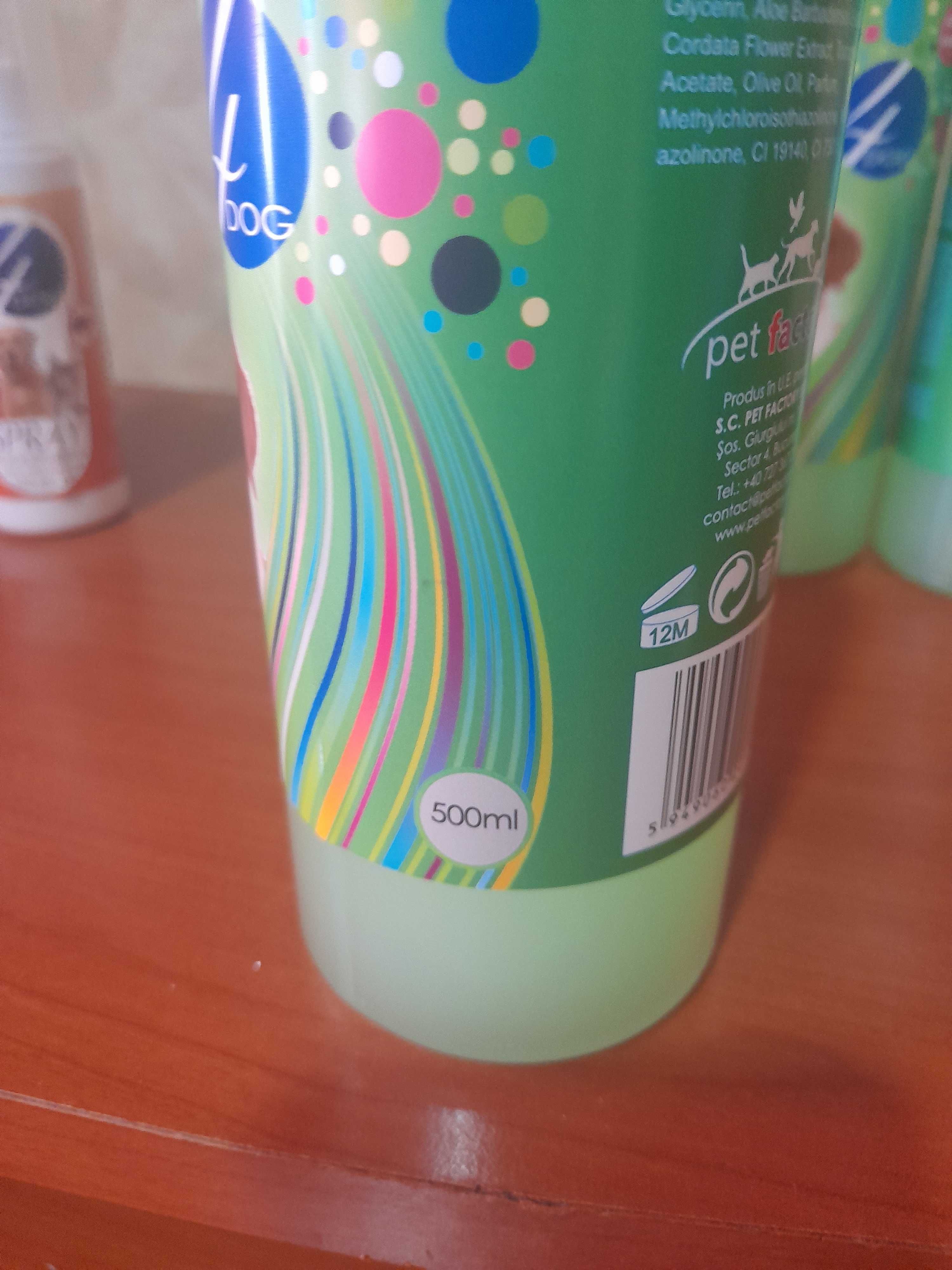 Sampon pentru catei antiparazitar