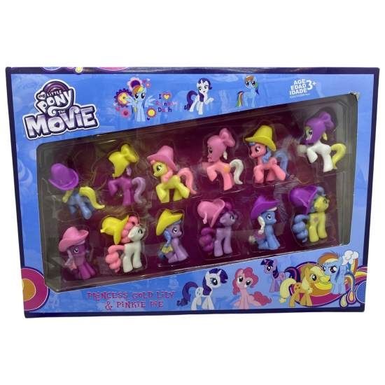 Set 12 figurine ponei My Little Pony