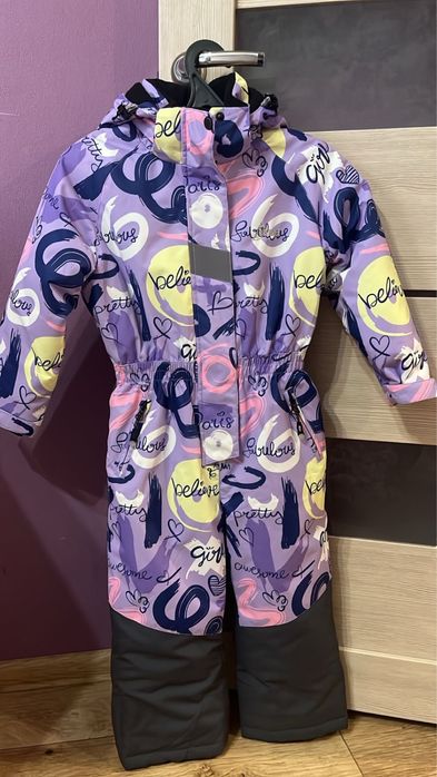 Зимняя лыжная куртка детская для девочки