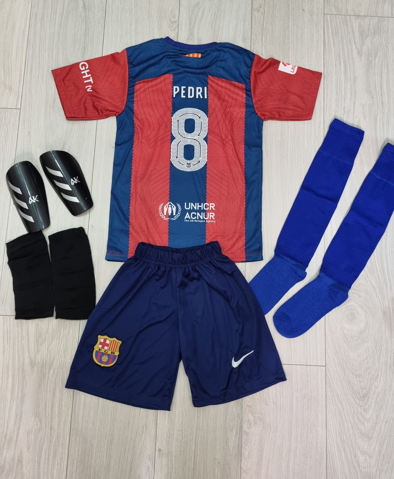 Echipamente fotbal copii Barcelona,Gavi/Pedri/Lewa