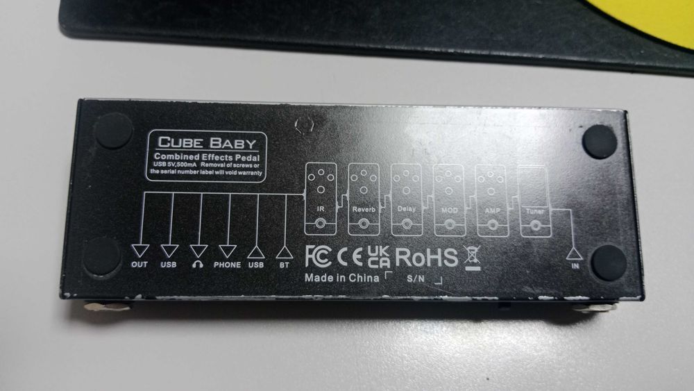 Гитарный процессор M-VAVE в отличном состояний