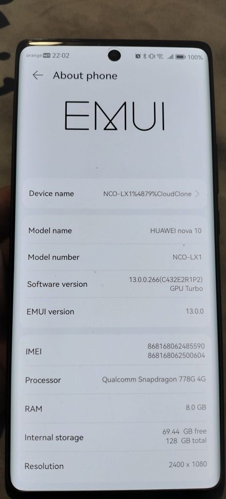 Telefon Huawei Nova 10