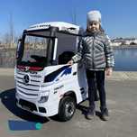 Акумулаторен камион Mercedes ACTROS Licensed 4X4, батерии 2X12V с MP4