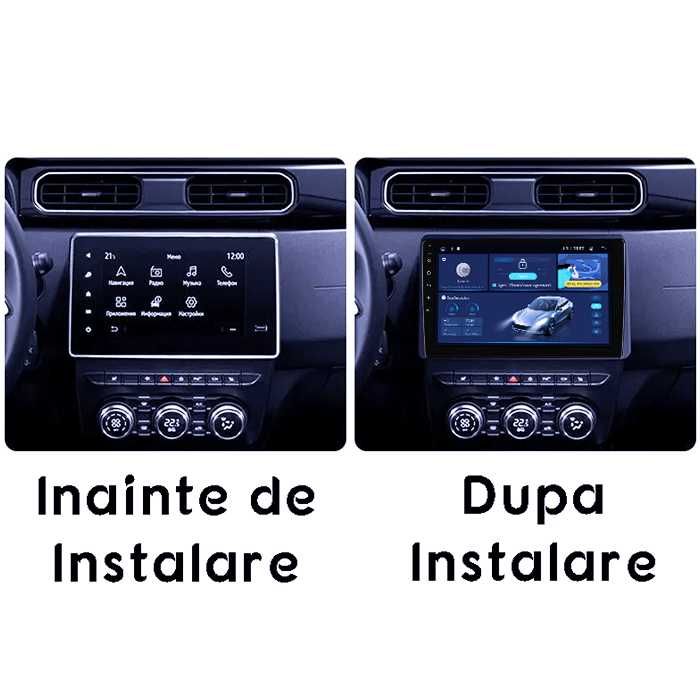 Navigatie Renault Duster 2018-2021, 10INCH 4GB RAM/64GB ROM, Android14
