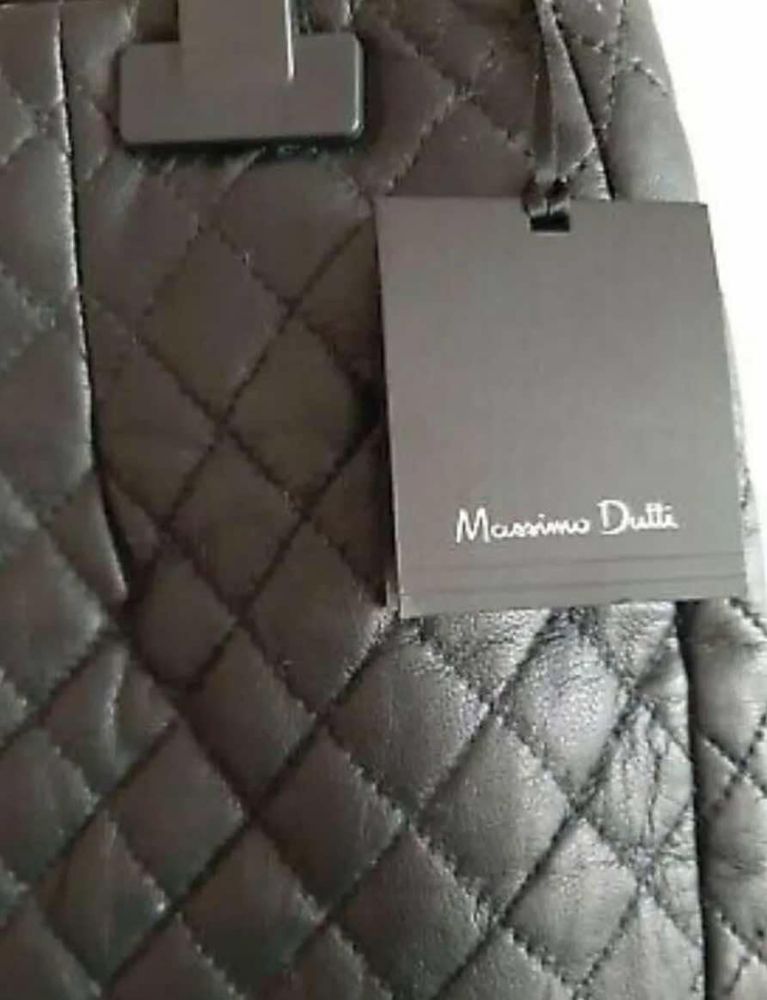 Кожена пола Massimo Dutti