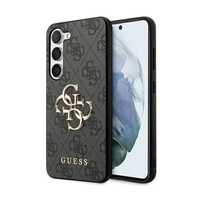 Оригинален кейс guess hardcase 4g за samsung galaxy s24 black