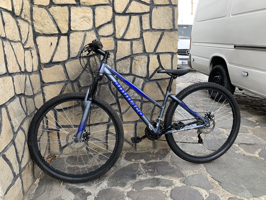 Bicicleta Ammaco frane pe disc roti 29” cadru dama