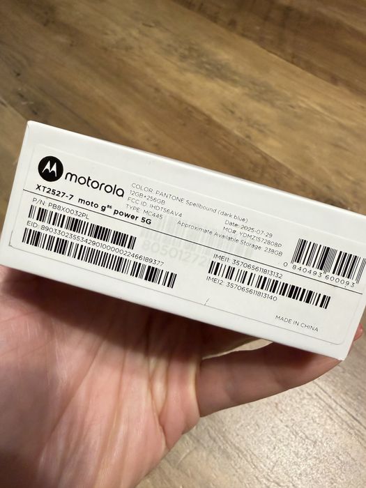 Vand telefon nou /sigilat Motorola G86 power- 256g