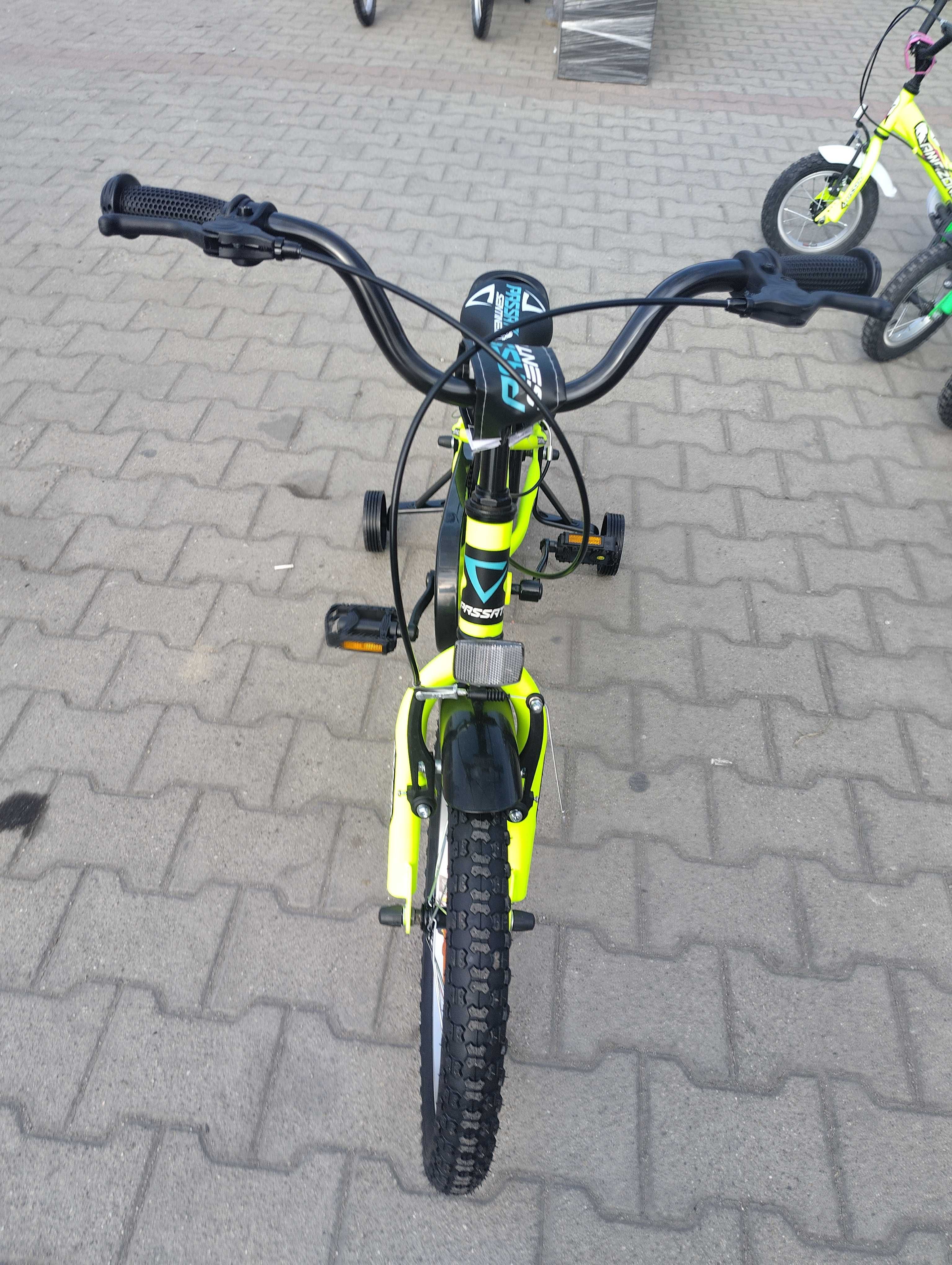 PASSATI Алуминиево детско колело 18" SENTINEL жълт